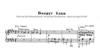 ZIRING - op.32 no.2 - Rund um den Weihnachtsbaum / Around the Christmas tree / Вокруг елки (sheet)