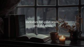 let’s embrace the stillness together | dark academia winter vibes