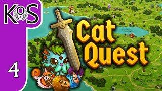 Cat Quest Ep 4: KITTY WETNESS CONTROL - Punny Kitty RPG! - Let's Play, Gameplay