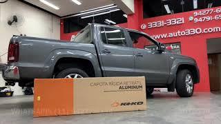 Capota Rígida Retrátil Elétrica Keko Amarok 2020 - Vedando a Caçamba da Amarok - Auto330 Acessórios