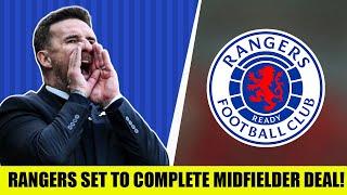 HUGE Rangers Transfer News As Club Set To Agree Deal For Midfielder!