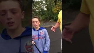 Kid goes nuts HUNTER HARASSMENT 10/20/19