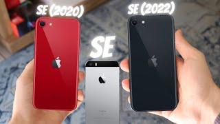 iPHONE CUSTO-BENEFÍCIO? // iPHONE SE 2016 vs. 2020 vs. 2022 em 2024