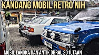 Kandang Mobil Retro Banjir Mobil Langka dan Antik diobral 20 Jutaan aja Ges, Mobil Rapih Bergaransi