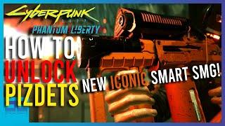 Cyberpunk 2077 Phantom Liberty - Pizdets - How To Get New Iconic Smart SMG | Guides