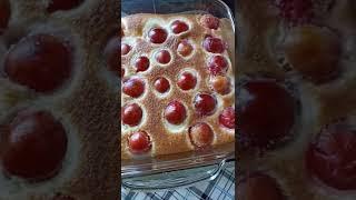 Сливовый #пирог #еда #food #рецепт #recepies #cooking #pie #сливы #cake