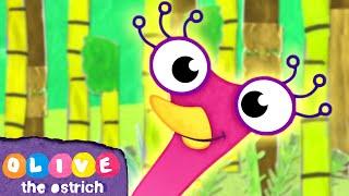 Olive the Ostrich - Exploring in the Wild! | Full Episodes