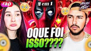 Apenas um react | Rap do Deadpool - 2 em 1 | 7mz (Marvel)