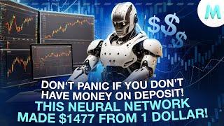 This neural network made $1.477 from $1! Binary Options Trading Strategy 2024! Pocket Option Bot