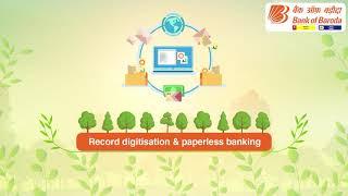 Bank of Baroda | #ItStartsWithBOB | Green Initiatives