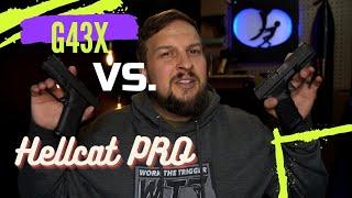 Hellcat Pro vs Glock 43x