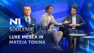 N1 STUDIO: Soočenje Luke Mesca in Mateja Tonina