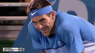 Juan Martin del Potro Vs Sam Querrey Delray Beach Open SF (Highlights HD)