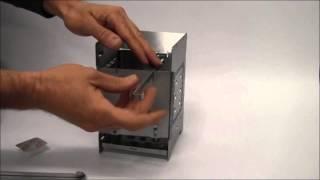 Instructional Video For The Folding Firebox 5" Campfire Stove.