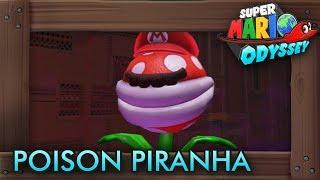 Super Mario Odyssey - How to Capture Poison Piranha Plant (Capture #20)