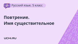 Русский язык 5 класс : имя существительное как часть речи