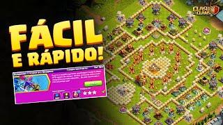 FÁCIL! COMO COMPLETAR O NOVO DESAFIO DUNGEONS CLASH OF DRAGONS NO CLASH OF CLANS!