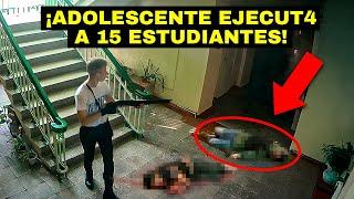 ¡Así fue la BRUTAL MAS4CRE de PROFESORES y ESTUDIANTES dentro de una ESCUELA (Captada en Cámara)