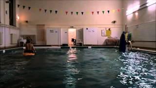 Poolsession Kajak freestyle