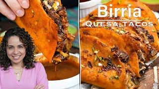 How to make BIRRIA QUESA TACOS | Instant pot recipes | Villa Cocina