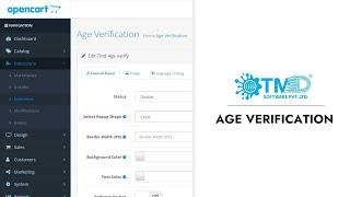 TMD OpenCart Age Verification Module