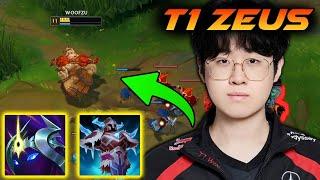 THIS 'T1 ZEUS' WORLD CHAMPION BUILD GRAGAS IS REALLY THE BEST