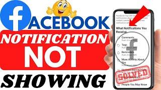 How to Fix Facebook Notifications Not Working|2022|How to fix Facebook Notification Not Showing|ios