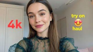 4k shein outfits try on haul transparent | see through bikini | transparent try on haul lingerie 4k