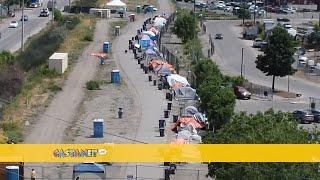 Kelowna's tent city persists under heavy security 90 days after makeover