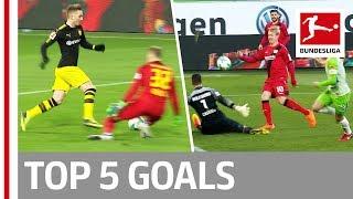 Reus, Tolisso, Brandt & More  - Top 5 Goals on Matchday 25