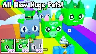 I Hatched All New Huge Clover Pets - Pet Simulator X Roblox!