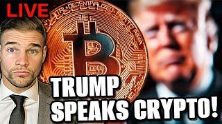 LIVE FROM WHITE HOUSE! CRYPTO SUMMIT 2025 | TRUMP SPEAKS CRYPTO