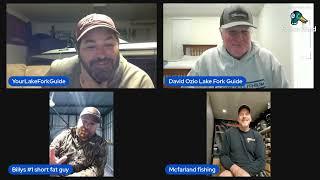 How To Catch Lake Fork Pre Spawn Bass After a Cold Trend! 4 Guides Telling Top Secret Tips!!!