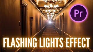 How to Flashing Lights Effect Premiere Pro 2024 | Premiere Pro Tutorials