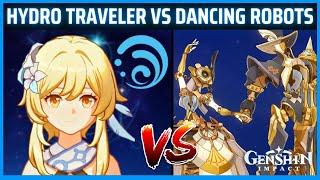 C1 Hydro Traveler vs Icewind Suite (Both Modes) | Genshin Impact 4.0 Fontaine