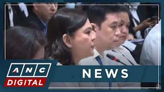 VP Duterte, Sen. Hontiveros clash during budget hearing | ANC