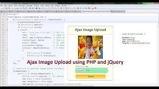 Ajax Image Preview an image before Upload using PHP and jQuery