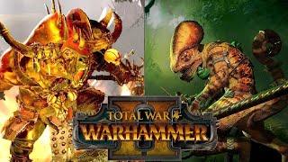  Племя Грозных Рогов VS Призраки Пауакса  Total War Warhammer 2 ​ кампания один на один.#3