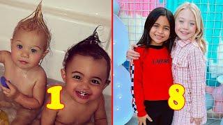 Everleigh and Ava from 0 to 8 Years Old 2020  @Teen_Star