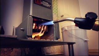 EMERGENCY HEAT for Indoors: Rocket Stove Burns Pellets or Firewood? Liberator Rocket Stove