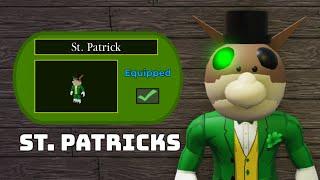 How To UNLOCK SAINT PATRICK in EVERY PIGGY GAME!