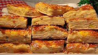 KAÇ TEPSİ YAPSANIZ HEPSİ FIRINDAN ÇIKTIĞI GİBİ BİTER ÇÖREK TARİFİ ‼️KOLAY VE LEZZETLİ #asmr