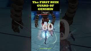 This is the FIRST RUIN GUARD of Genshin Impact .. #shorts