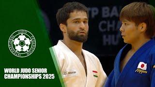 Рақобати Обид ҶЕБОВ vs Ҳифуми АБЭ (-66кг) дар Чемпионати ҷаҳон оид ба ҷудо 2025