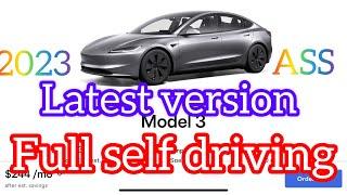 2023 Tesla Model Y LR AWD latest version 12.5.4.1 Fsd Full self driving with a Actually Smart Summon