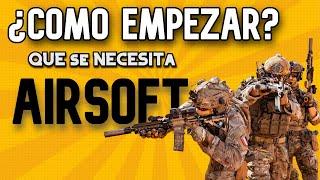 Como EMPEZAR en Airsoft / REPLICAS, GAFAS y Equipo