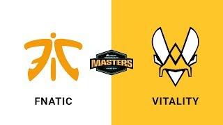 Fnatic vs Vitality - Mirage - Grand Final - CORSAIR DreamHack Masters Malmö 2019