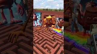 GUESS ALL SIZE TUNG TUNG TUNG TA TA TA SAHUR FAMILY 2D vs 3D BRAINROT MEMES BIG MAZE Gmod