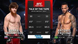 Shara Magomedov vs Antonio Trocoli UFC Highlights