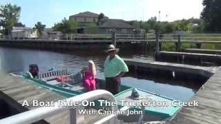 A Boat Ride In The Tuckerton Seaport, NJ